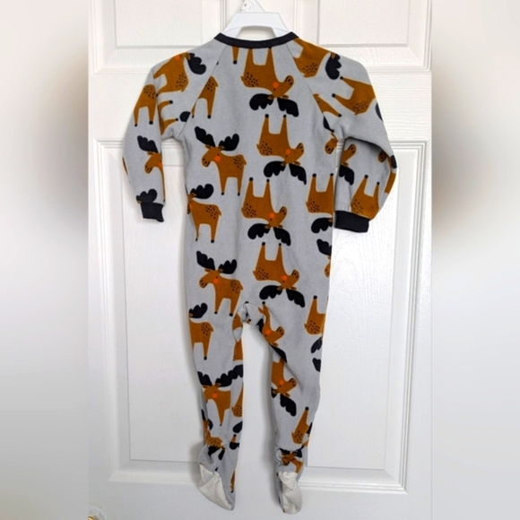 🎈Gerber Fleece Mouse One Piece Pyjamas/Sleepers/Feeties - Size 2T - Picture 5 of 9